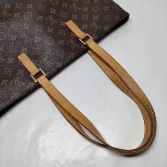100% Authentic Louis Vuitton Luco Brown Monogram Tote Bag - Picture 6 of 9